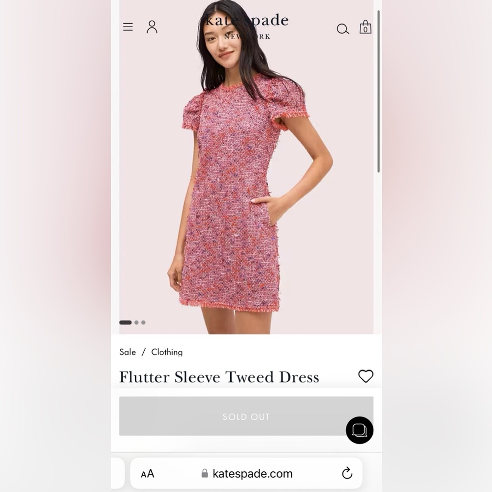 Kate Spade Tweed Dress